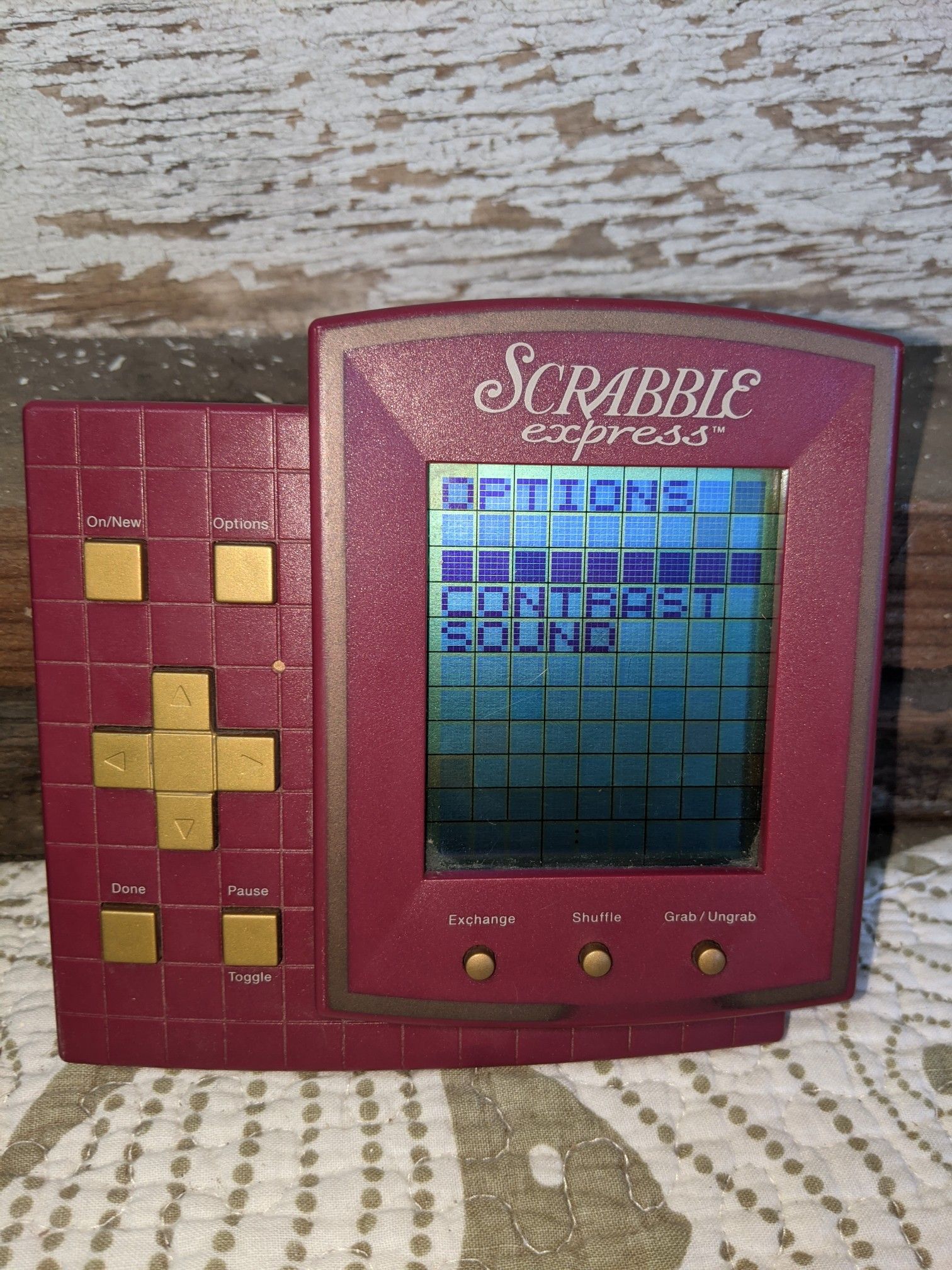 Scrabble Express Electronic Handheld Game