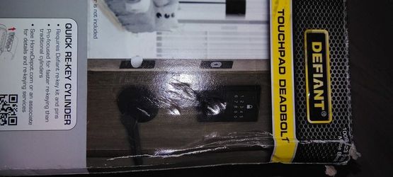 Smart Lock Pad With Keys 