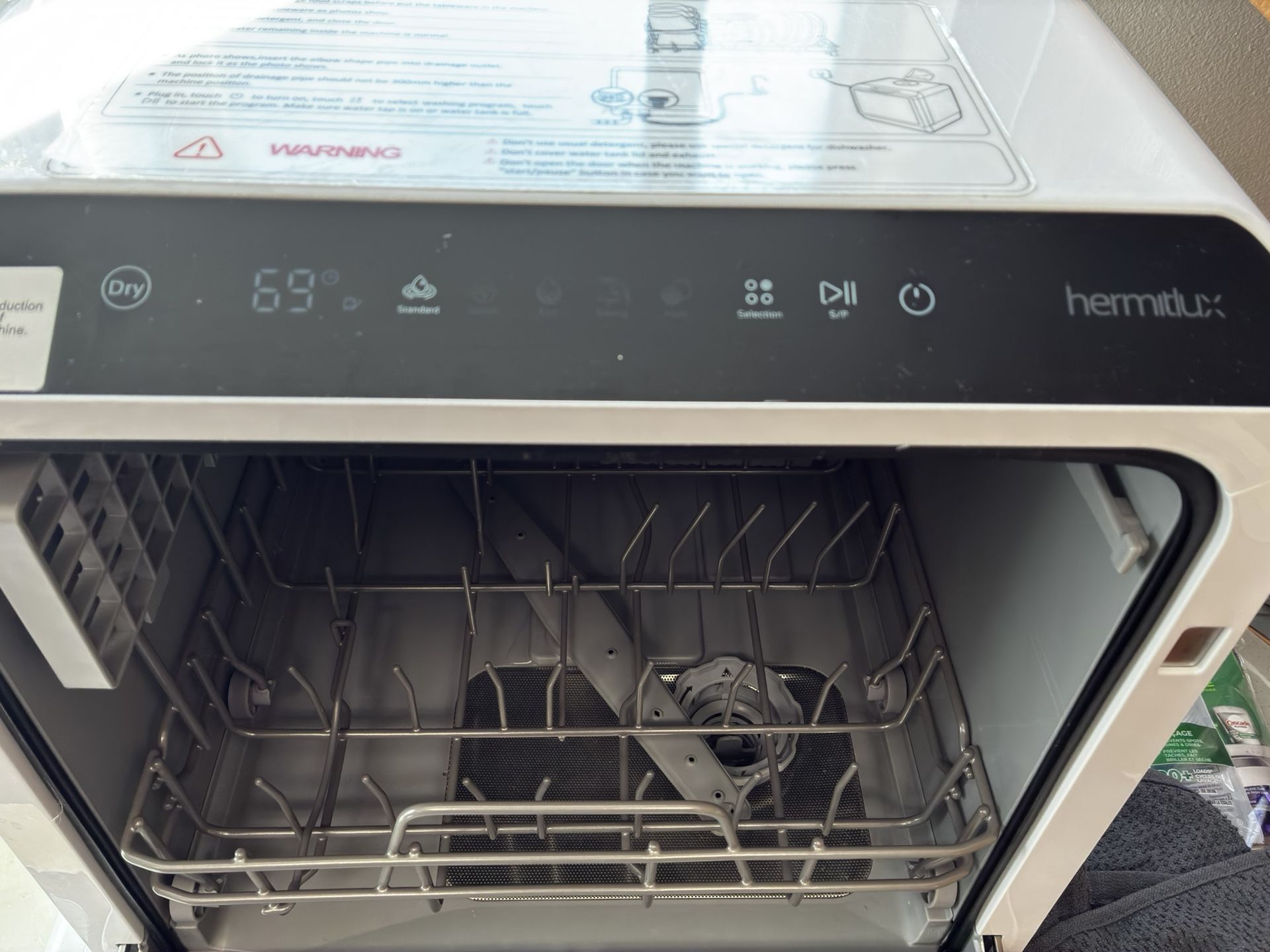 Hermitlux Over Counter Dishwasher