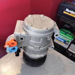 AC compressor, Batteries, Alternator's Starters