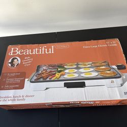 Beautiful XL Electric Griddle 12”x22”