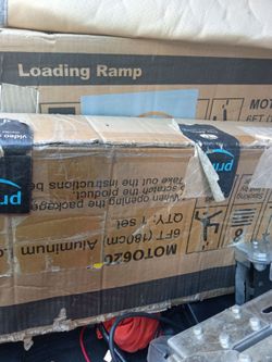 Portable Motorcycle ramp
