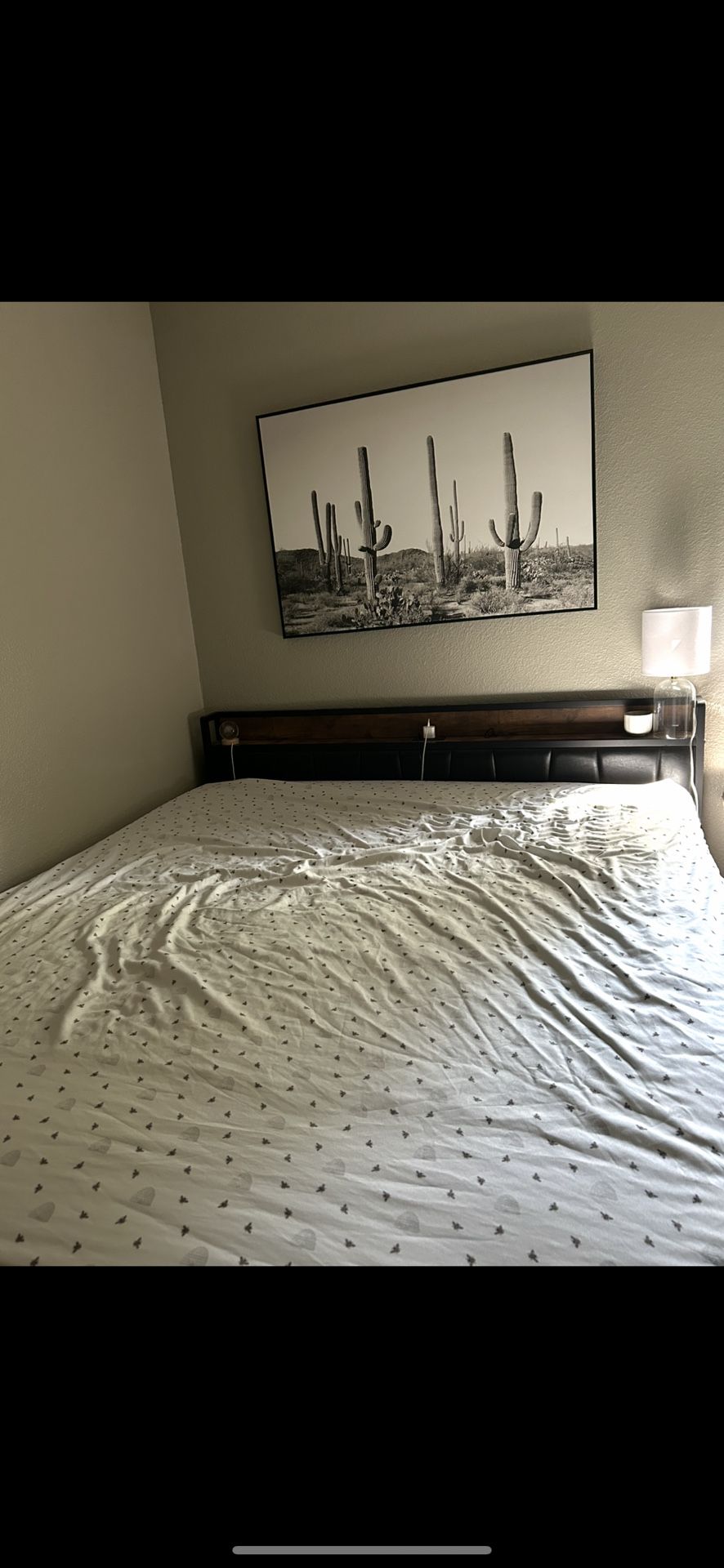 King size bed frame