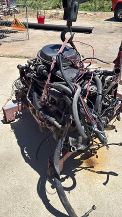 Chevy small block 350 with transmission