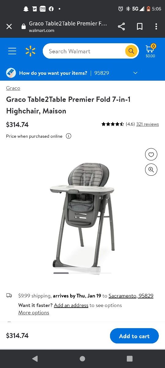 Greyco. 7&1 High Chair