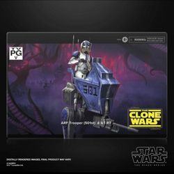 SDCC 2026 Hasbro Star Wars Black Series ARF TROOPER 501st & AT-RT - InHand