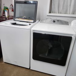 💯💢SET KENMORE WASHER AND ELECTRIC DRYER LARGE 👌 LIKE NEW 