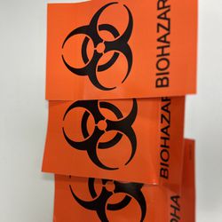 Biohazard Stickers