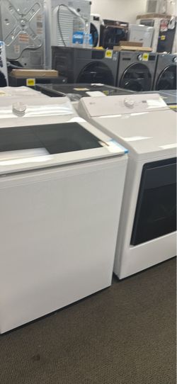 LG- 27” Wide 5 cu.ft Top Load Washer & 27” wide 7.3 cu.ft Electric Dryer (Warranty Available)
