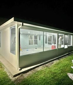 Pergola, Insulated Porch & Screen.