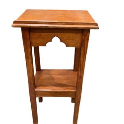 1940s Moroccan Book Stand in Oak 