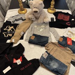 Kids 12,18,24 True Religion Outfit Sets
