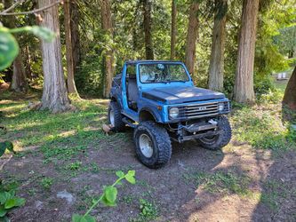 86 Samurai Suzuki vintage plates