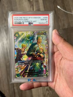 PSA 10 One Piece Roronoa Zoro “Bubble Zoro”