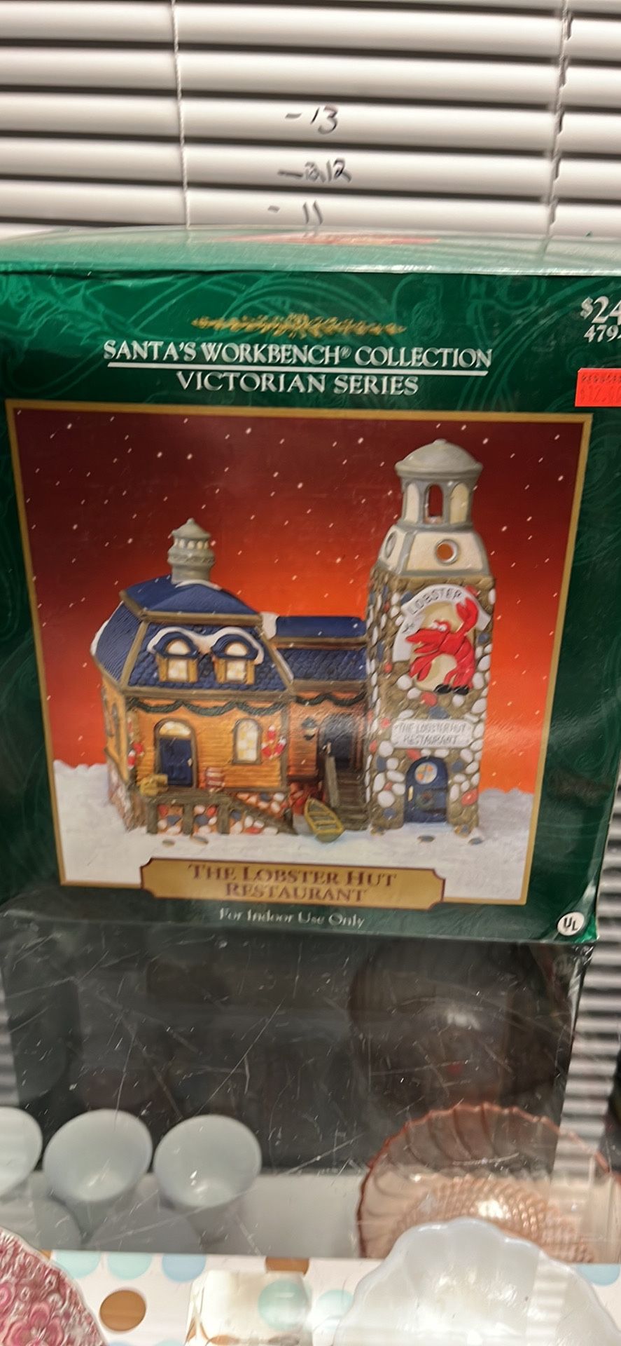 Santas Workbench Victorian Series The Lobster Hut Restaurant Building