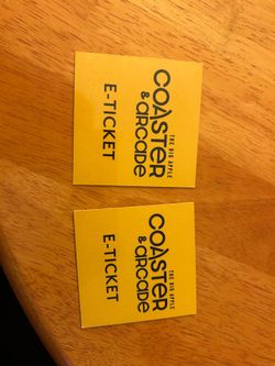 VEGAS THE BIG APPLE ROLLER COASTER TICKETS