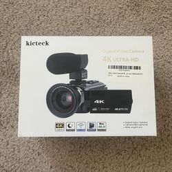 Kicteck Digital Video Camera 