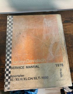 Harley-Davidson Sportster Service Manual 1970–1978