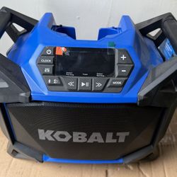 Kobalt KJR 1040-03 Cordless Bluetooth Compatibility Jobsite Radio