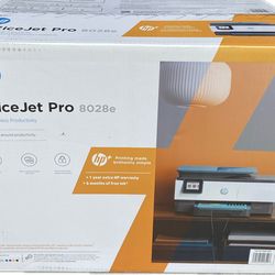 HP OfficeJet Pro 8028e All-in-One Wireless Color Inkjet Printer