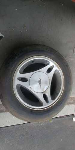 Mustang wheels/tire