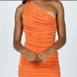 Orange dress
