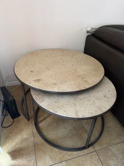 Mesa de centro redonda