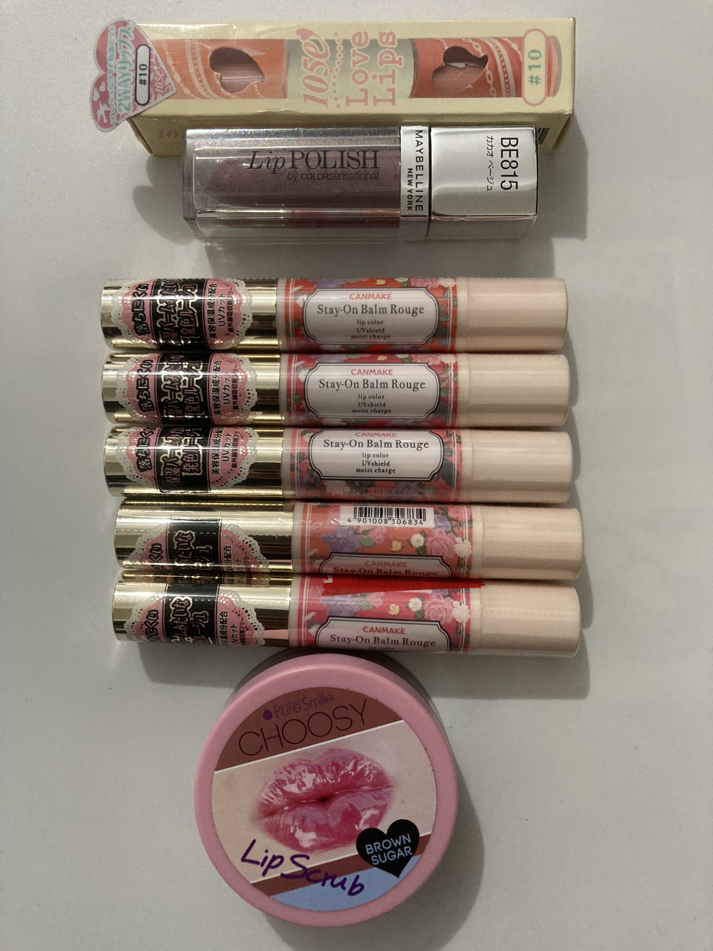 Japanese Makeup Lipgloss/ Lipstick/lipscrub
