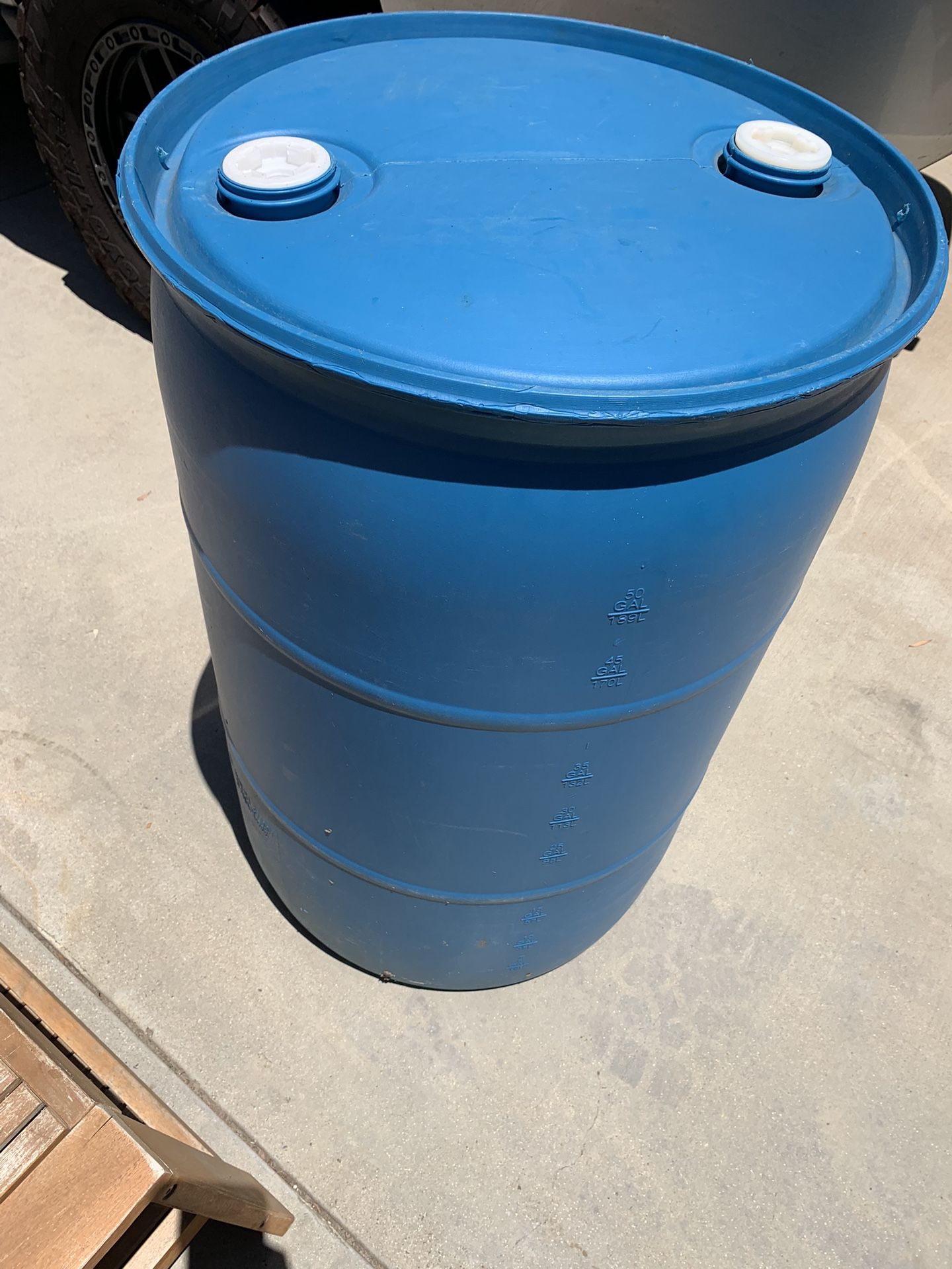 55 Gallon Plastic Drum for Sale in Yorba Linda, CA OfferUp