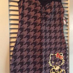 New Hello Kitty dress-sz. Ladies Medium