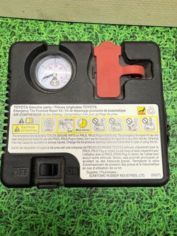 Toyota Prius OEM Emergency Tire Repair Air Compressor 12V – Genuine Toyota