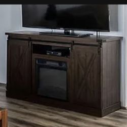 TV Stand w/ Fireplace
