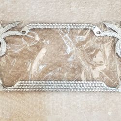 License Plate Palm Tree With Bling