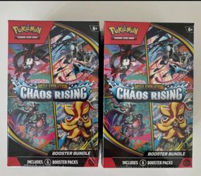 Pokémon TCG Mega Evolution Chaos Rising Booster Bundle