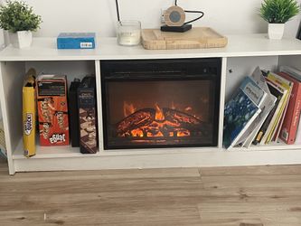 Heater bookshelf
