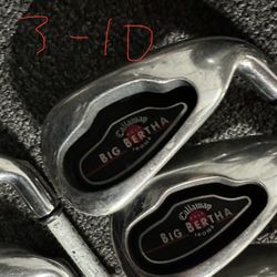 2 Sets Of Big Bertha Irons