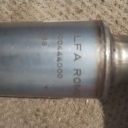 Alpha Romeo Stock Front Exhaust Pipe