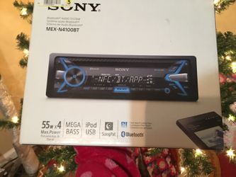 Brand new Sony CD player