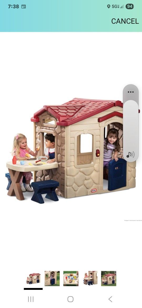 Little Tikes Picnic on the Patio Playhouset,18 months - 5 years,20 accessories included