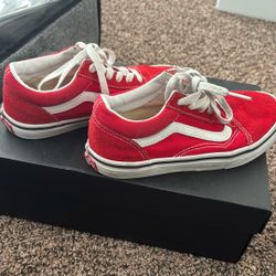 Red Vans 