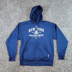 New York Yankees Hoodie Sweatshirt 1(contact info removed) World Series Champs size large