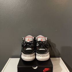 Air Jordan Retro 3 Black Cement