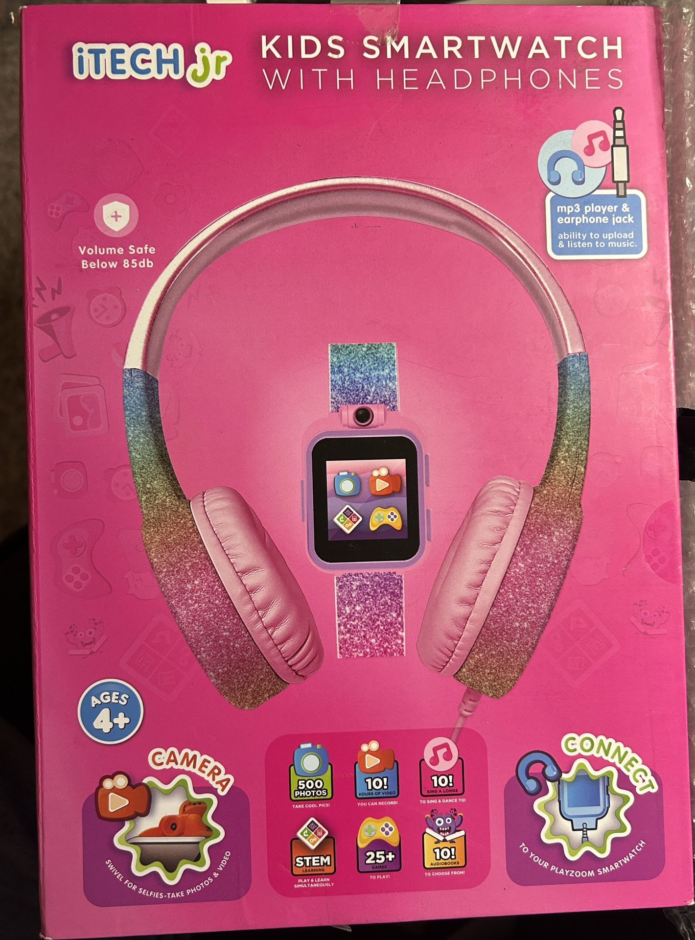 New Itech Jr. Kids Smartwatch With Earphones 