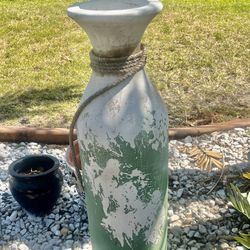 Outdoor Garden Vase Decor 40”