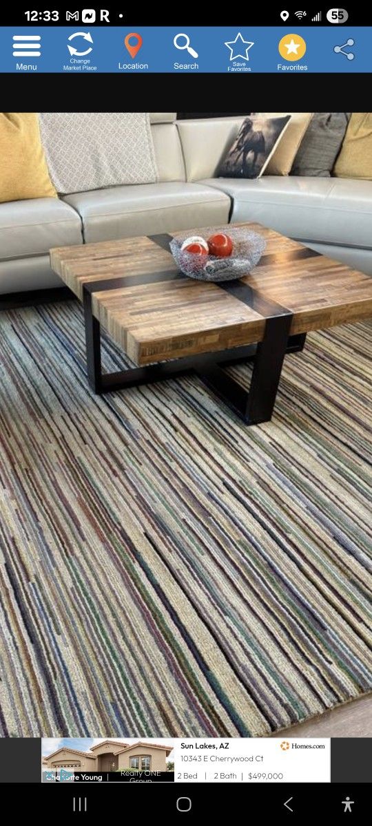 Crate And Barrel Coffee Table