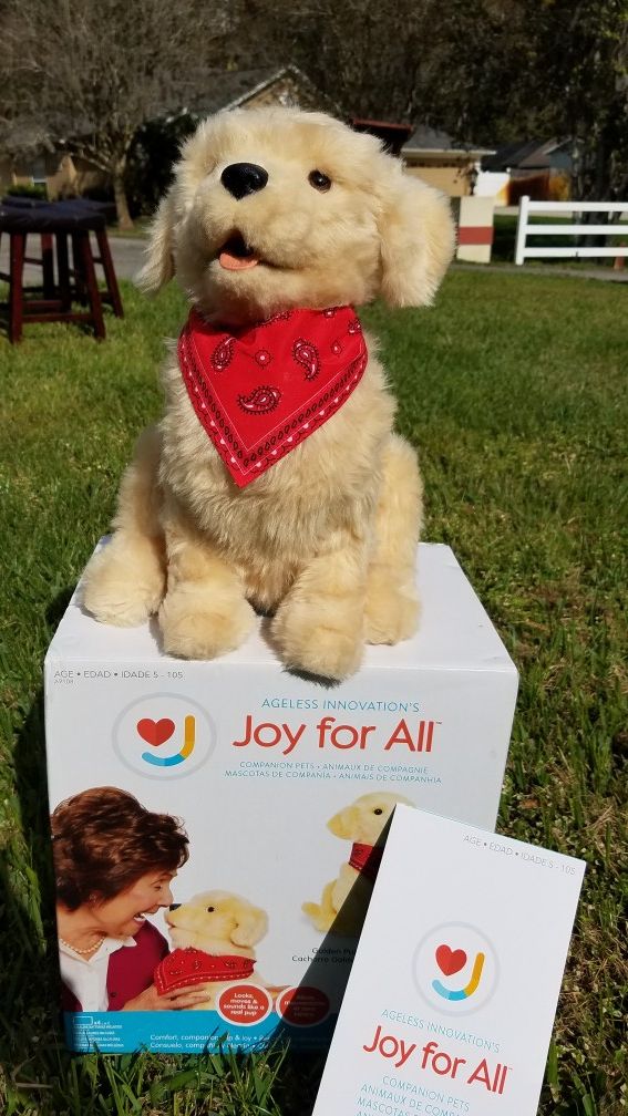 Joy for All - Companion Pet - Golden Dog interactive