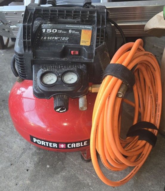 Porter-Cable 150psi 6 Gallon Air Compressor