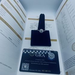 925 Sterling Silver Vvs1 Moissanite Ring Anillo Diamante