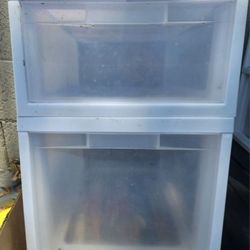 2 Drawer Plastic 