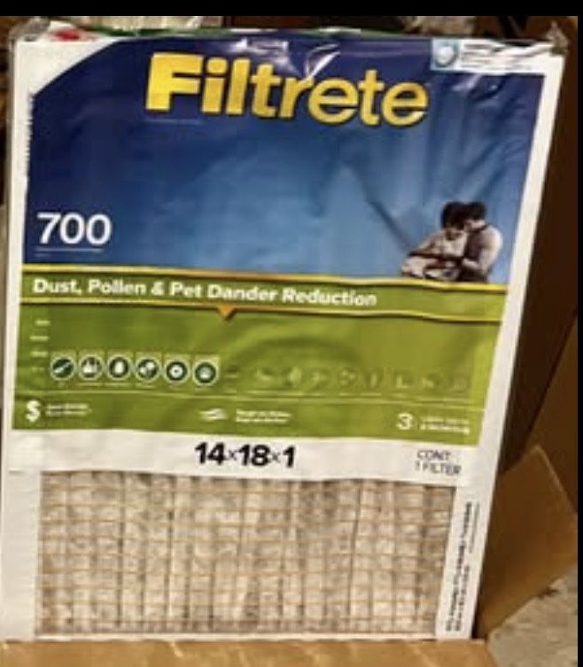 Filtrete 700 Air Filters 14×18×1 – New (7 Available)